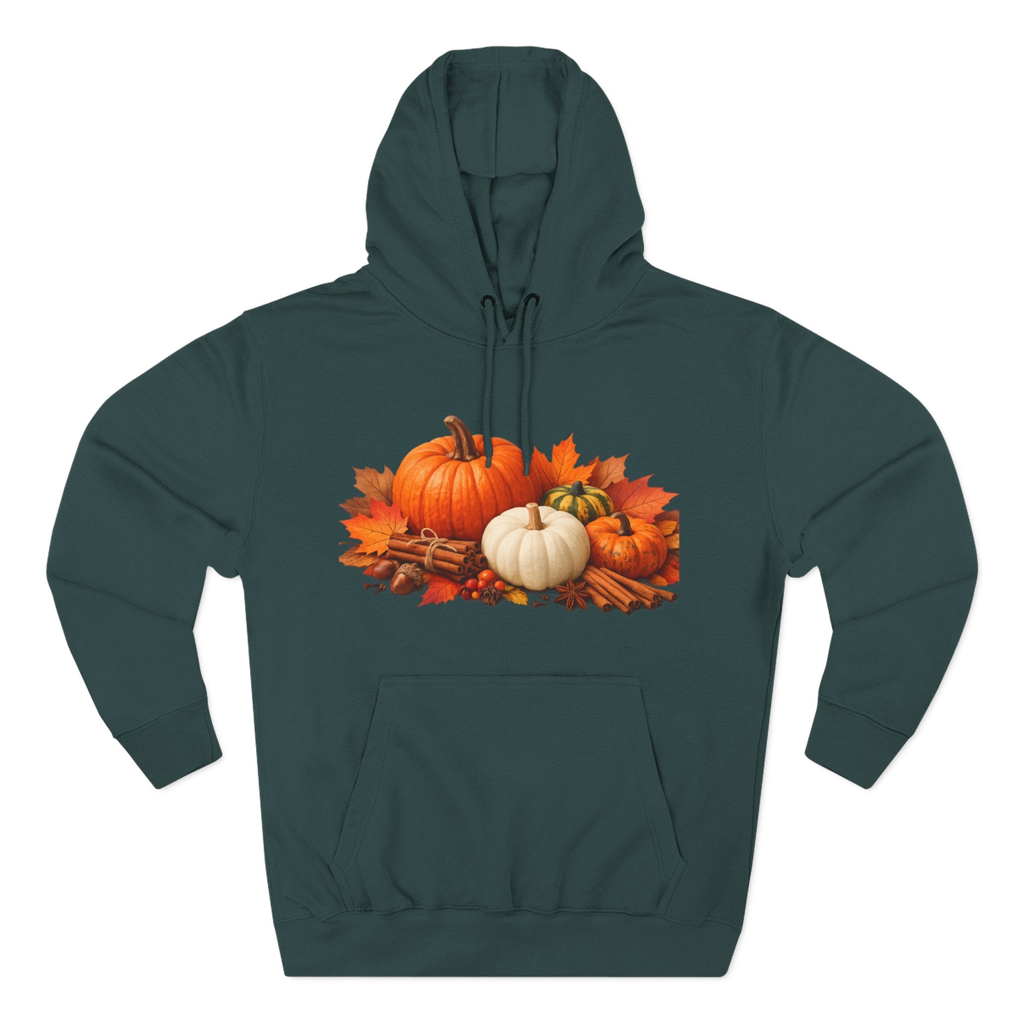 Autumn Pumpkin Fall Hoodie — Cozy Thanksgiving Harvest Sweatshirt