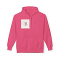 Monogram SB Minimal Logo Hoodie – Elegant Rose Gold Initials Pullover