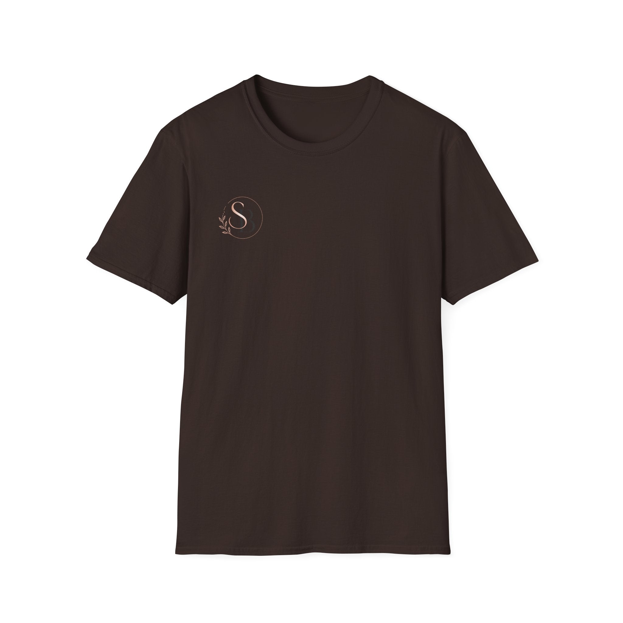 Minimal Monogram T-Shirt — Elegant 'B' Initial Tee