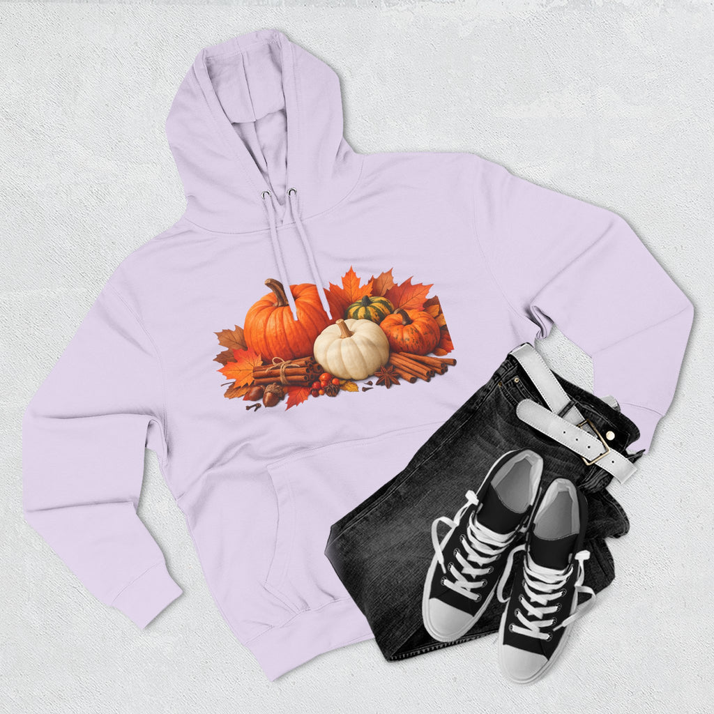Autumn Pumpkin Fall Hoodie — Cozy Thanksgiving Harvest Sweatshirt