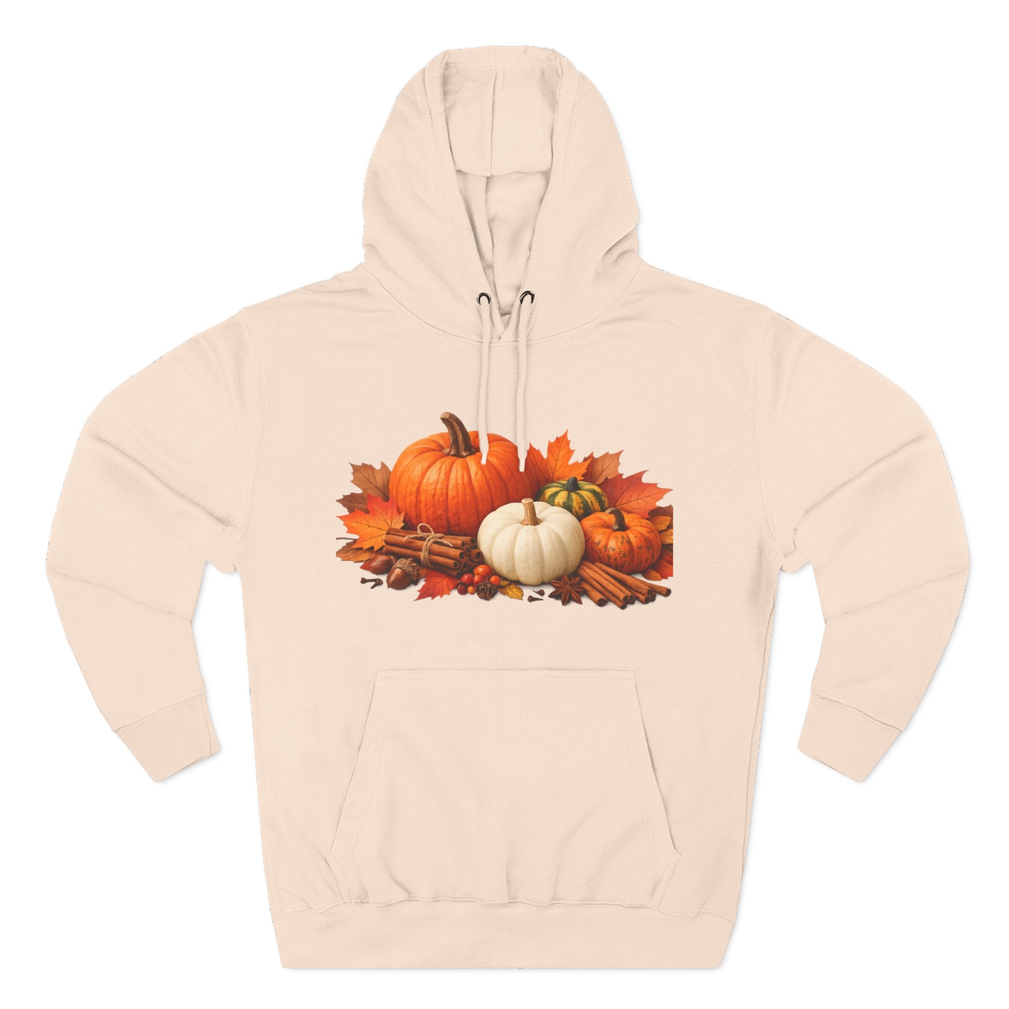 Autumn Pumpkin Fall Hoodie — Cozy Thanksgiving Harvest Sweatshirt