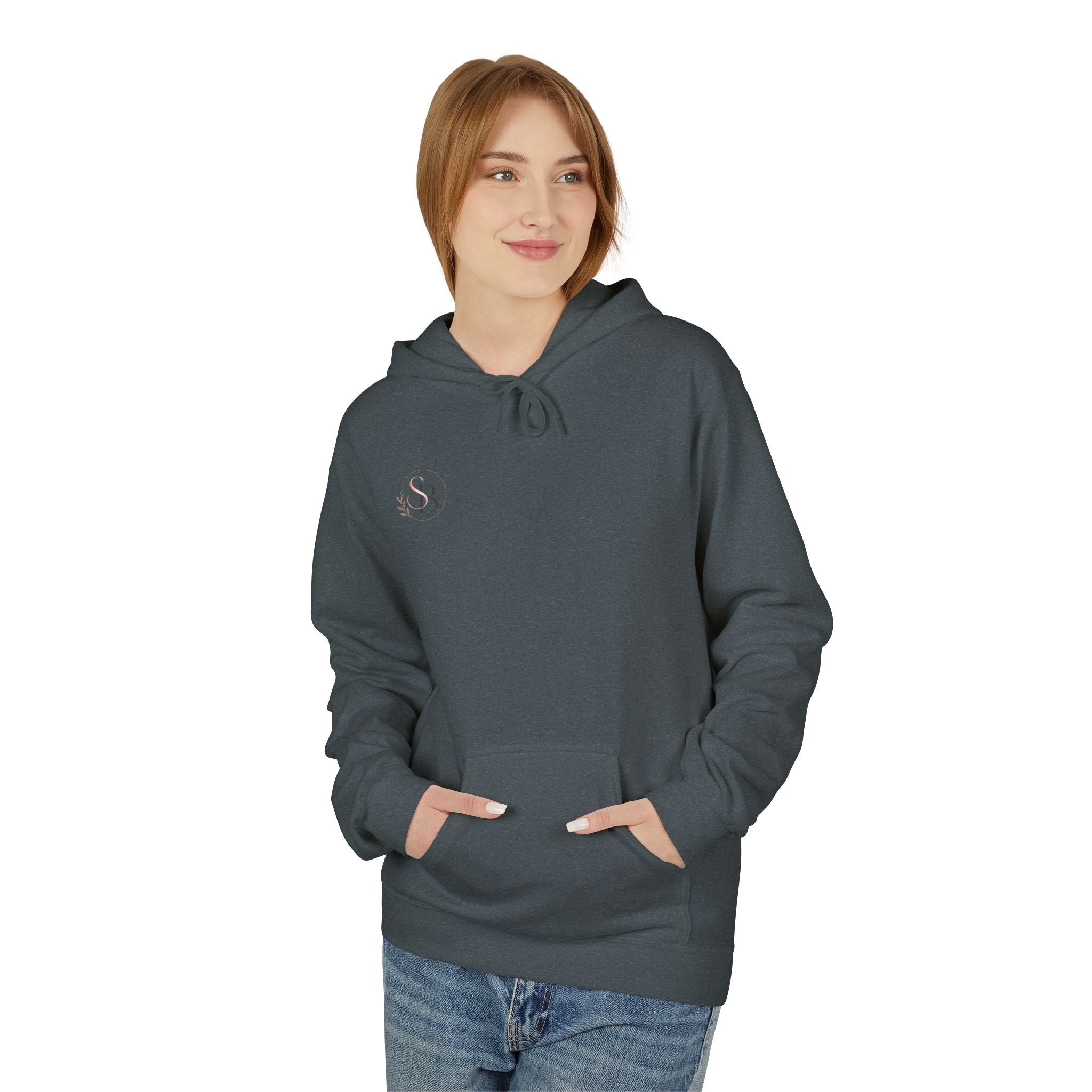 Inspirational Floral Hoodie — "Always Do What You Are Afraid to Do" Motivational Pullover
