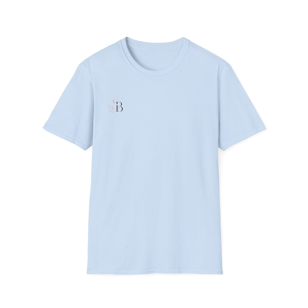 Minimal Monogram T-Shirt — Elegant 'SB' Initial Tee