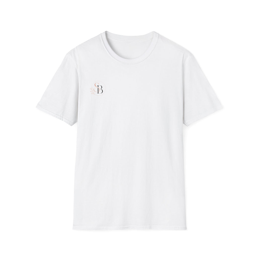 Minimal Monogram T-Shirt — Elegant 'SB' Initial Tee