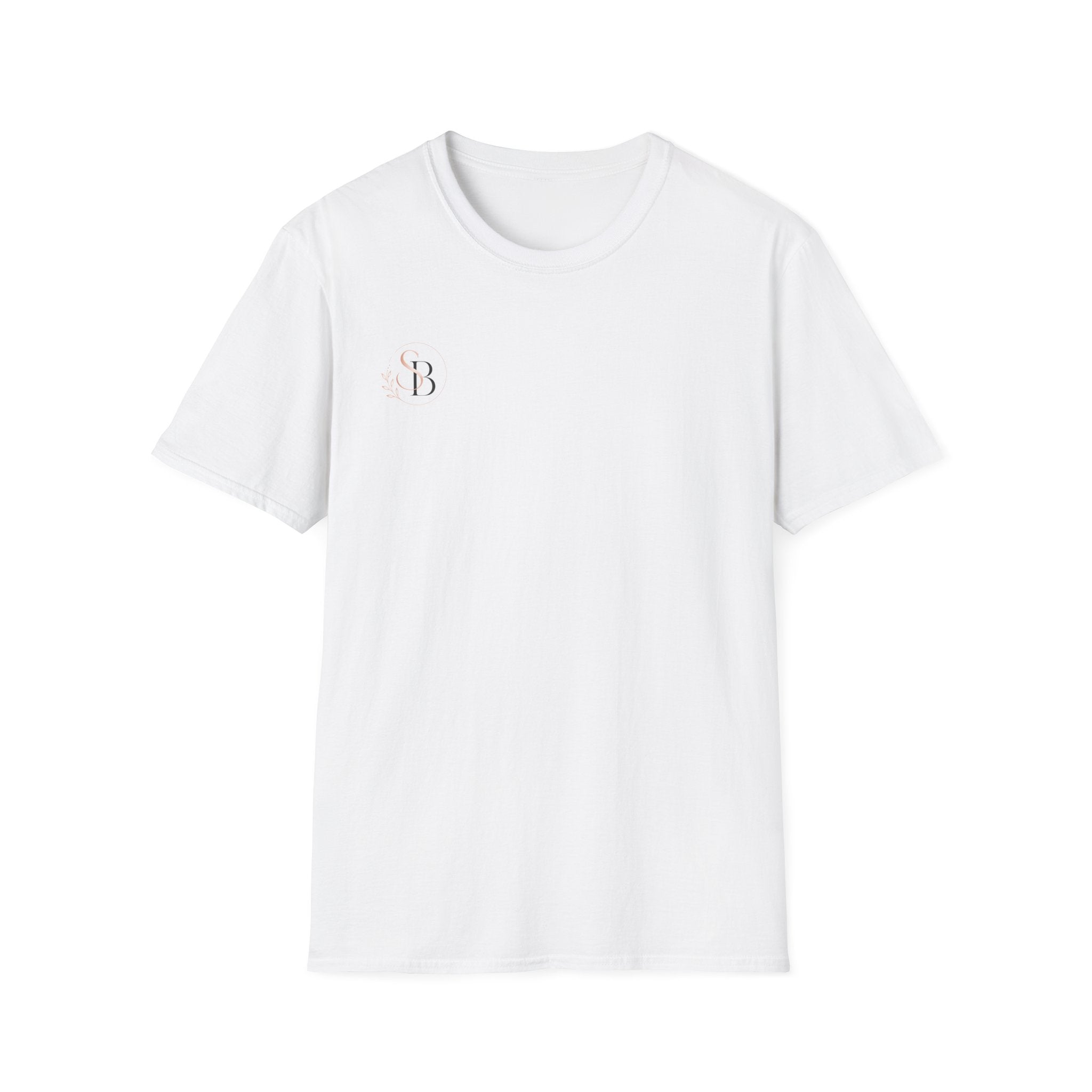 Minimal Monogram T-Shirt — Elegant 'SB' Initial Tee