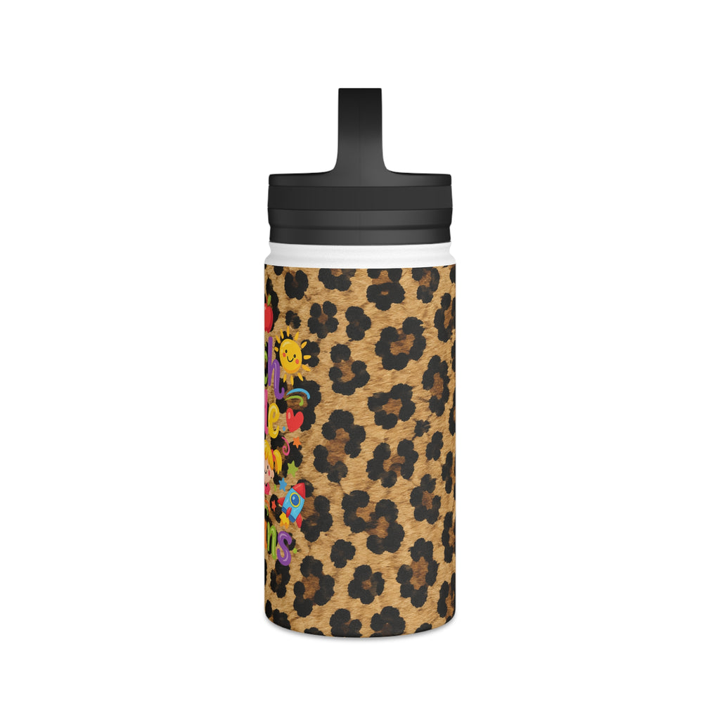 Stainless Steel Water Bottle, Handle Lid