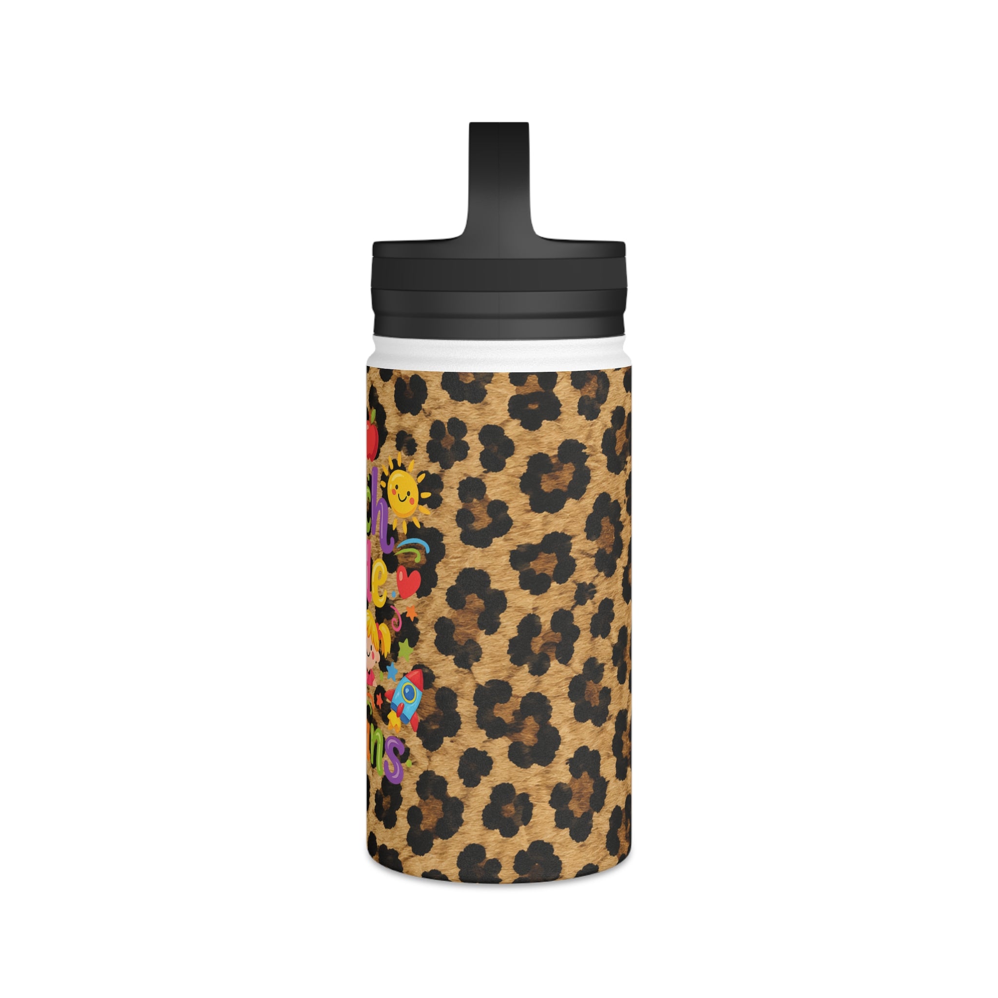 Stainless Steel Water Bottle, Handle Lid