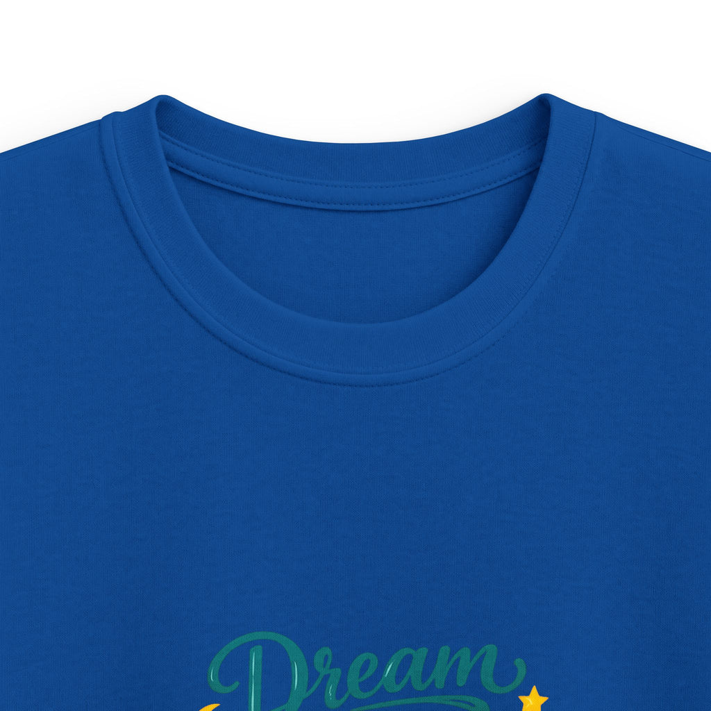 Kids Tee — "Dream Big, Work Hard, Be Kind" Motivational Graphic Shirt