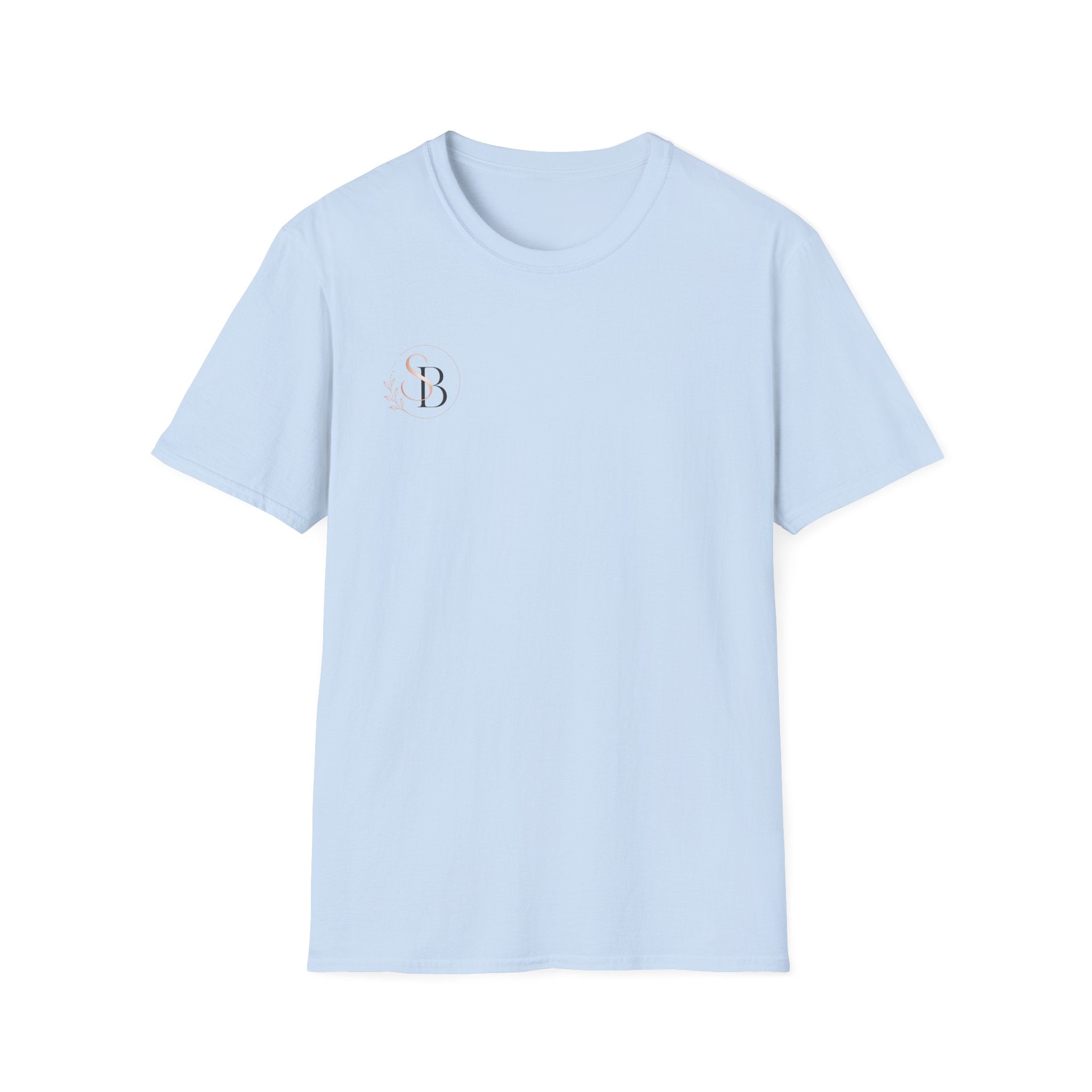 Minimal Monogram T-Shirt — Elegant 'B' Initial Tee