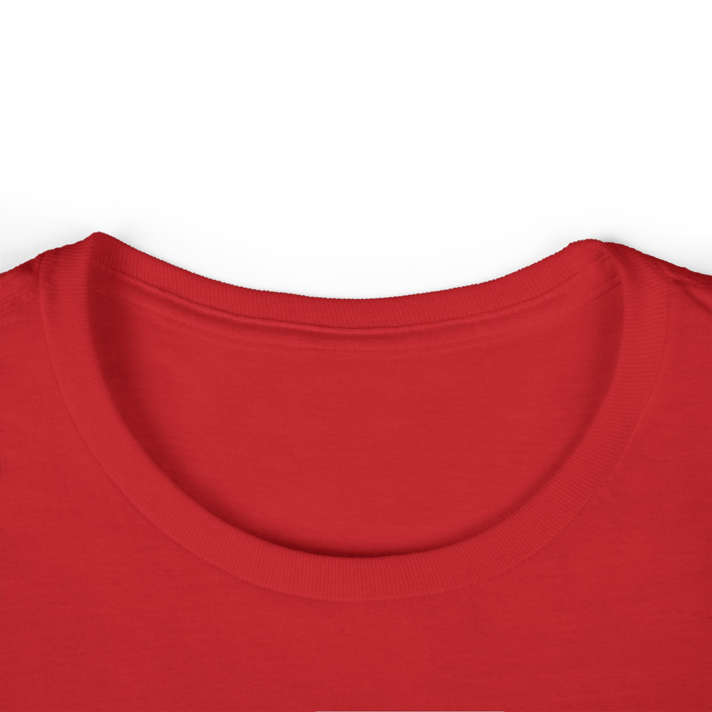 Softball Mom T-Shirt — Women's Softstyle Tee (Softball Graphic)