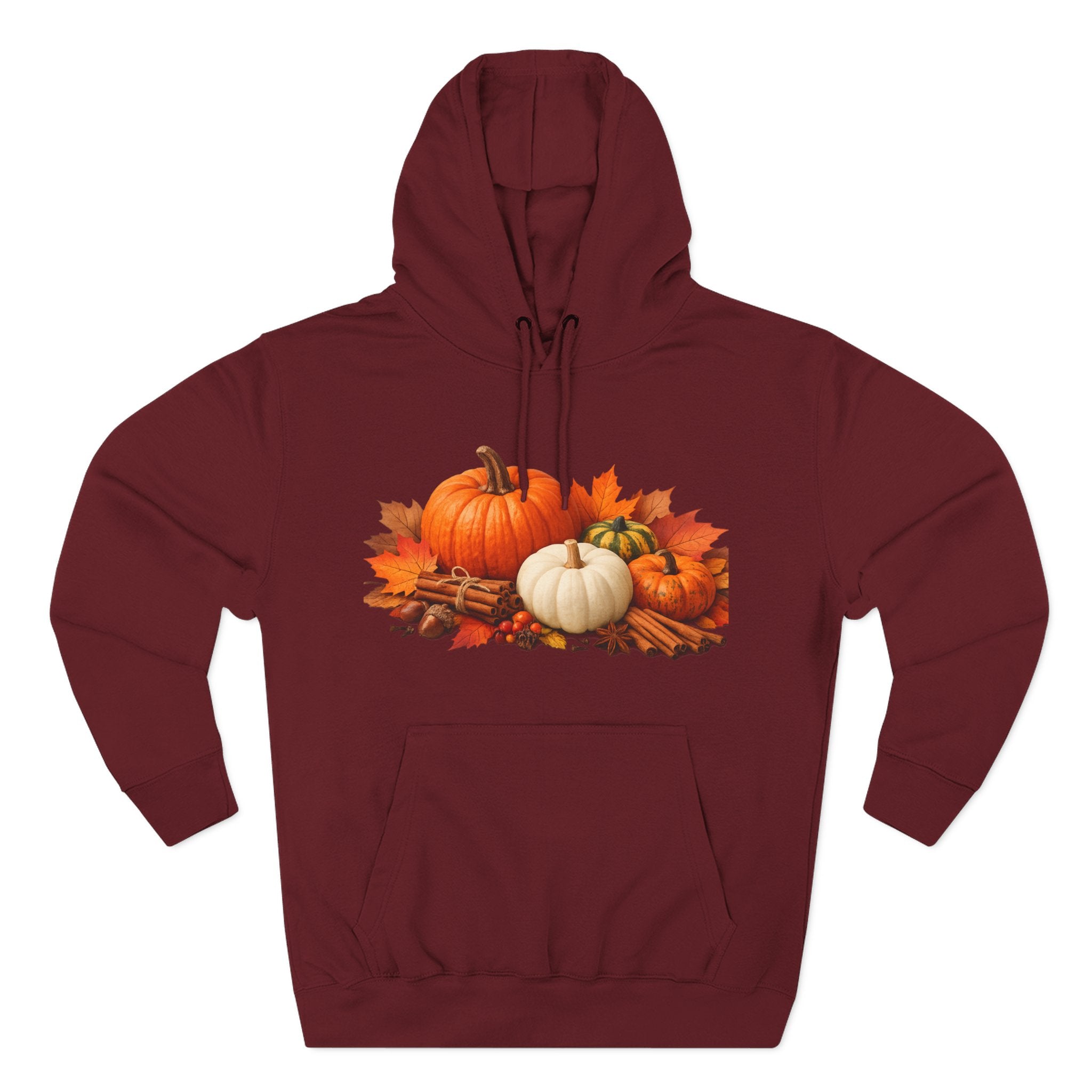 Autumn Pumpkin Fall Hoodie — Cozy Thanksgiving Harvest Sweatshirt