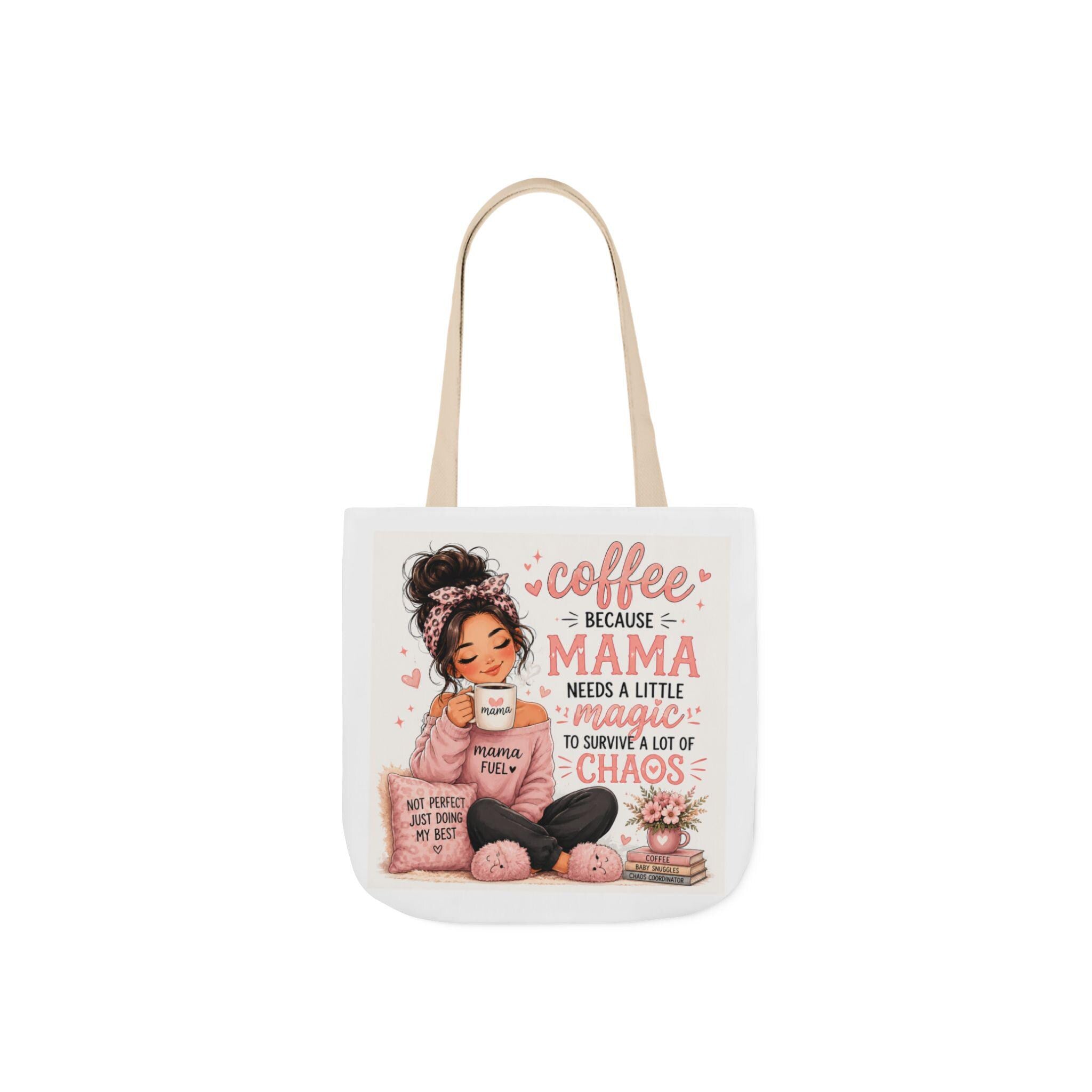 Canvas Tote Bag, 5-Color Straps