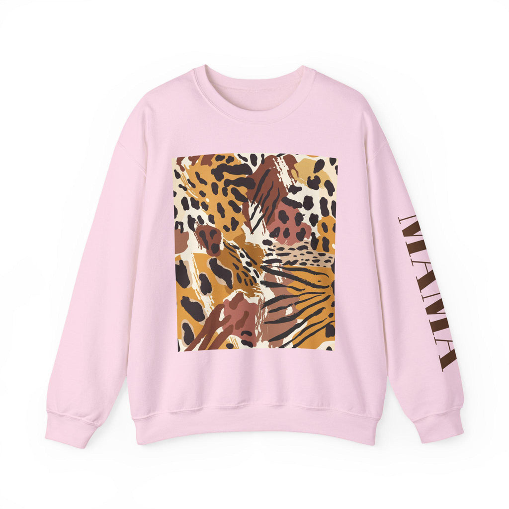 Leopard Tropical Print Sweatshirt | Animal Print Crewneck