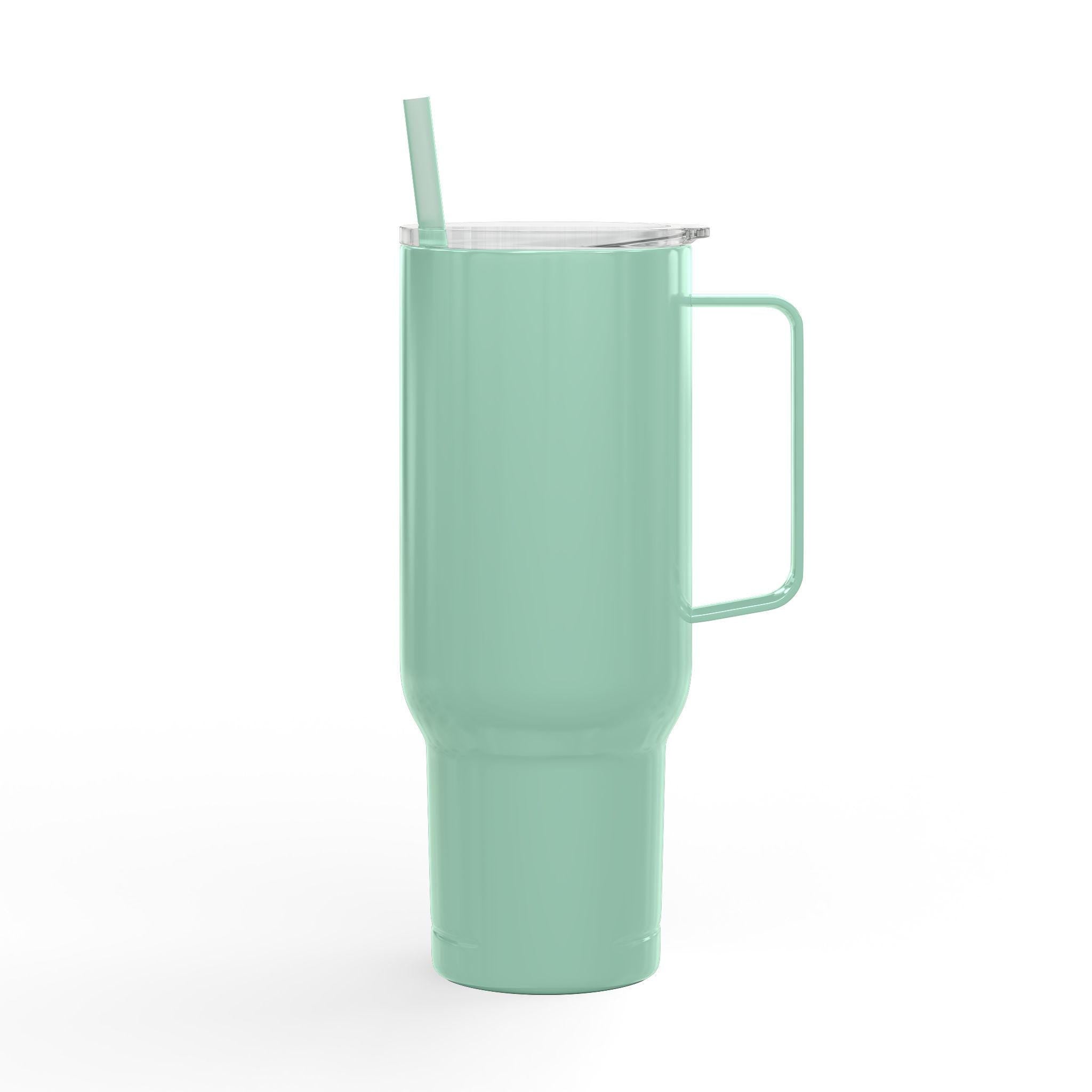 Soccer Mom Life 40oz Tumbler | Insulated Stainless Steel Travel Mug with Lid