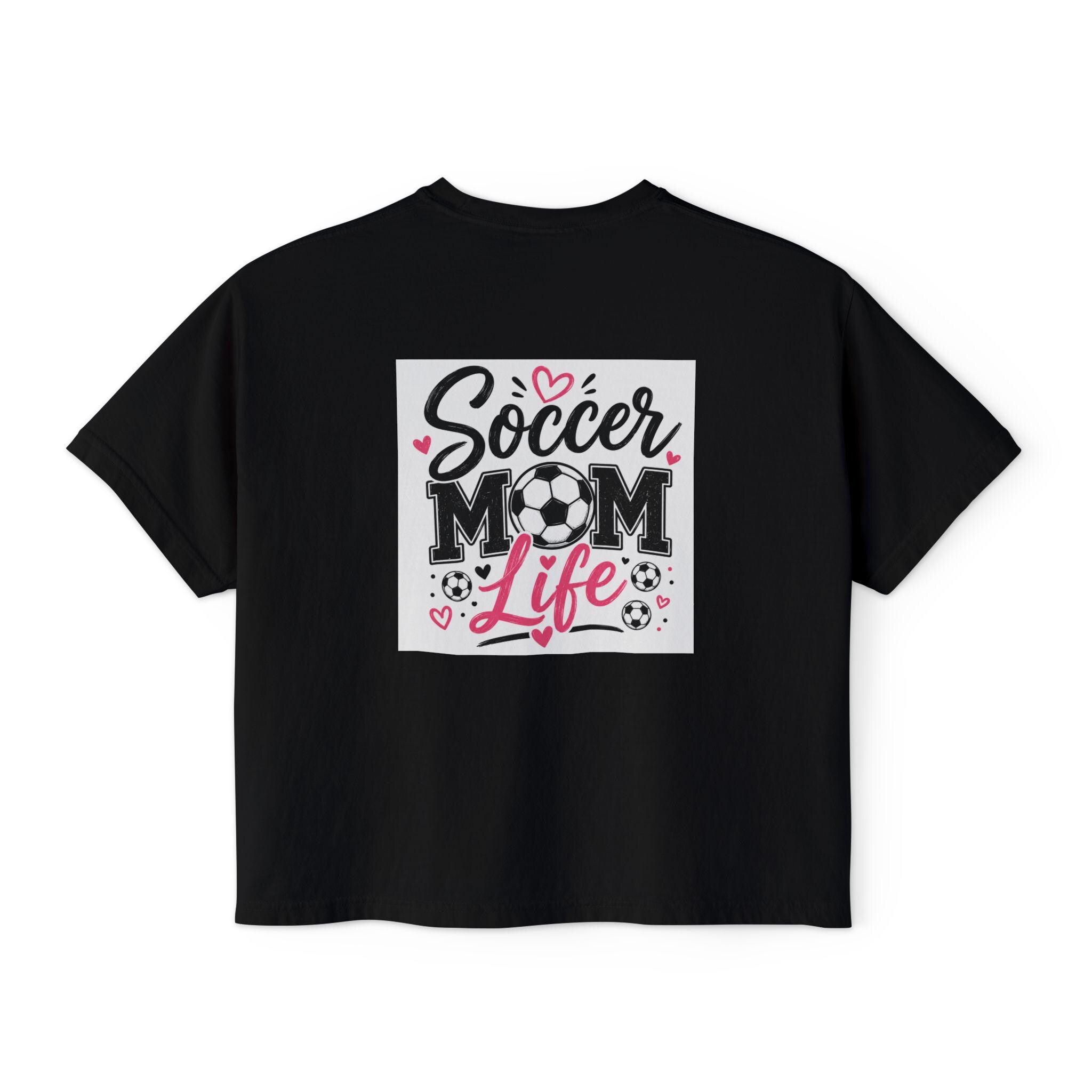 Soccer Mom Life Tee | Women's Boxy Tee, Soccer Mom Shirt, Mom Soccer Top
