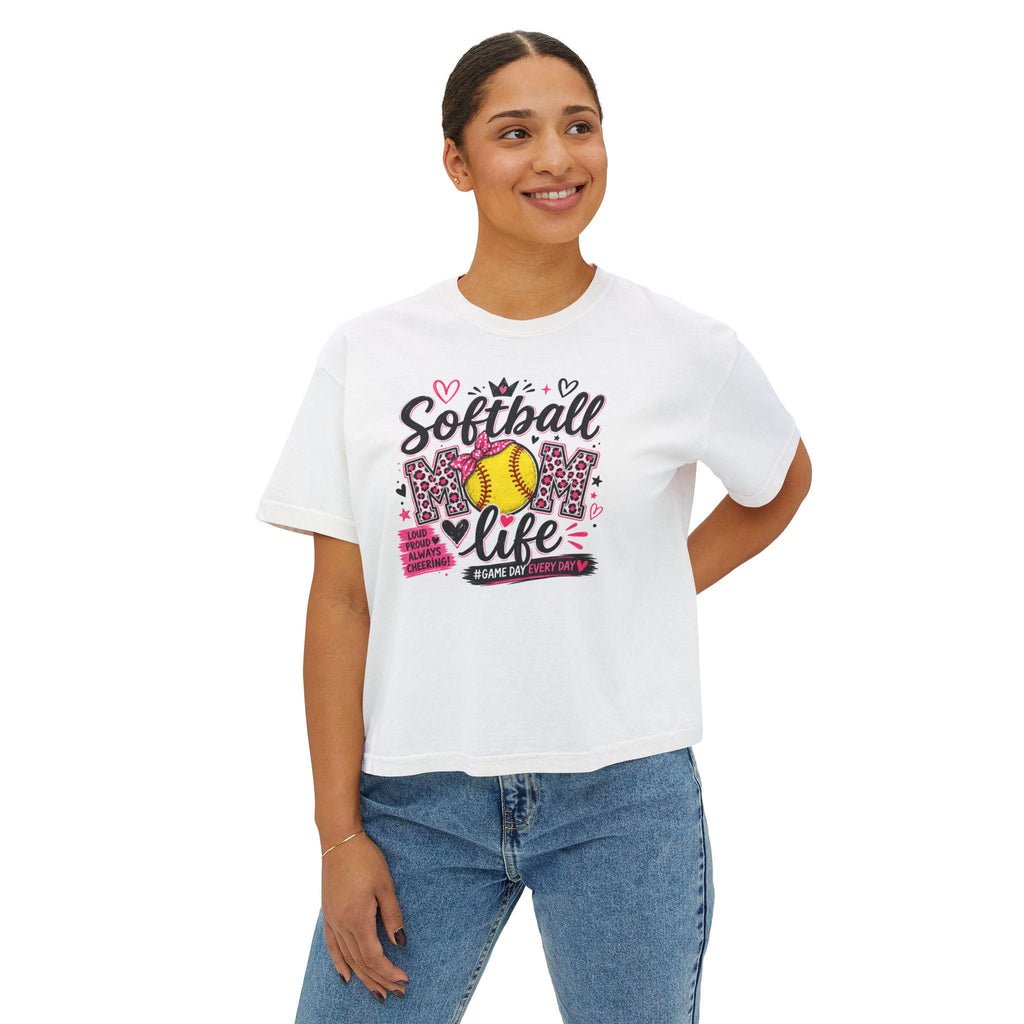Softball Mom Life T-Shirt | Softball Graphic Tee, Mom Shirt
