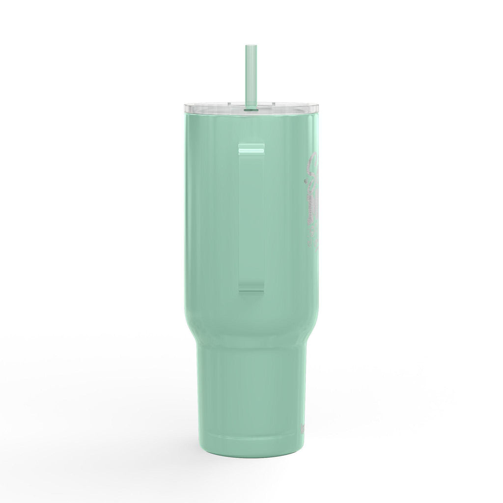 Soccer Mom Life 40oz Tumbler | Insulated Stainless Steel Travel Mug with Lid