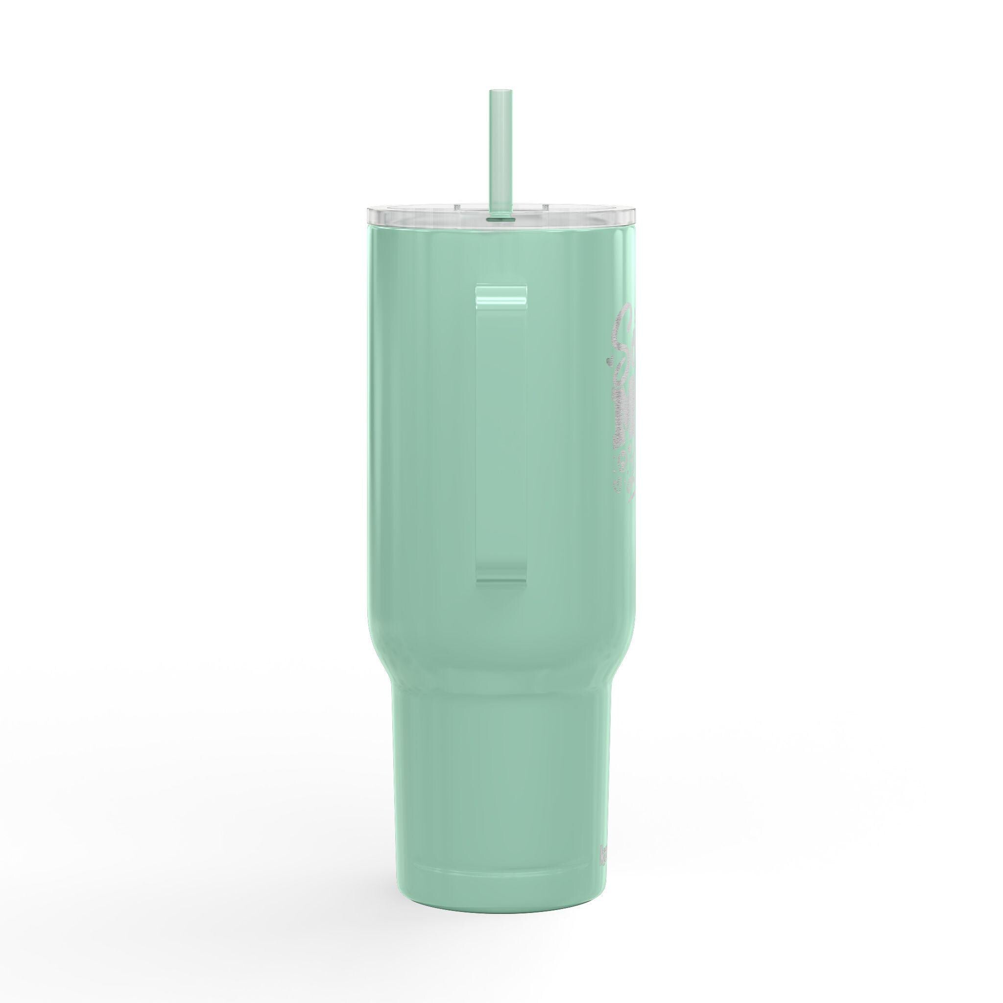 Soccer Mom Life 40oz Tumbler | Insulated Stainless Steel Travel Mug with Lid