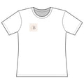 Minimal Monogram B Chest Logo T-Shirt | Initial B Graphic Tee