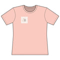 Monogram Initial B Chest Logo T-Shirt | Minimal Script Emblem