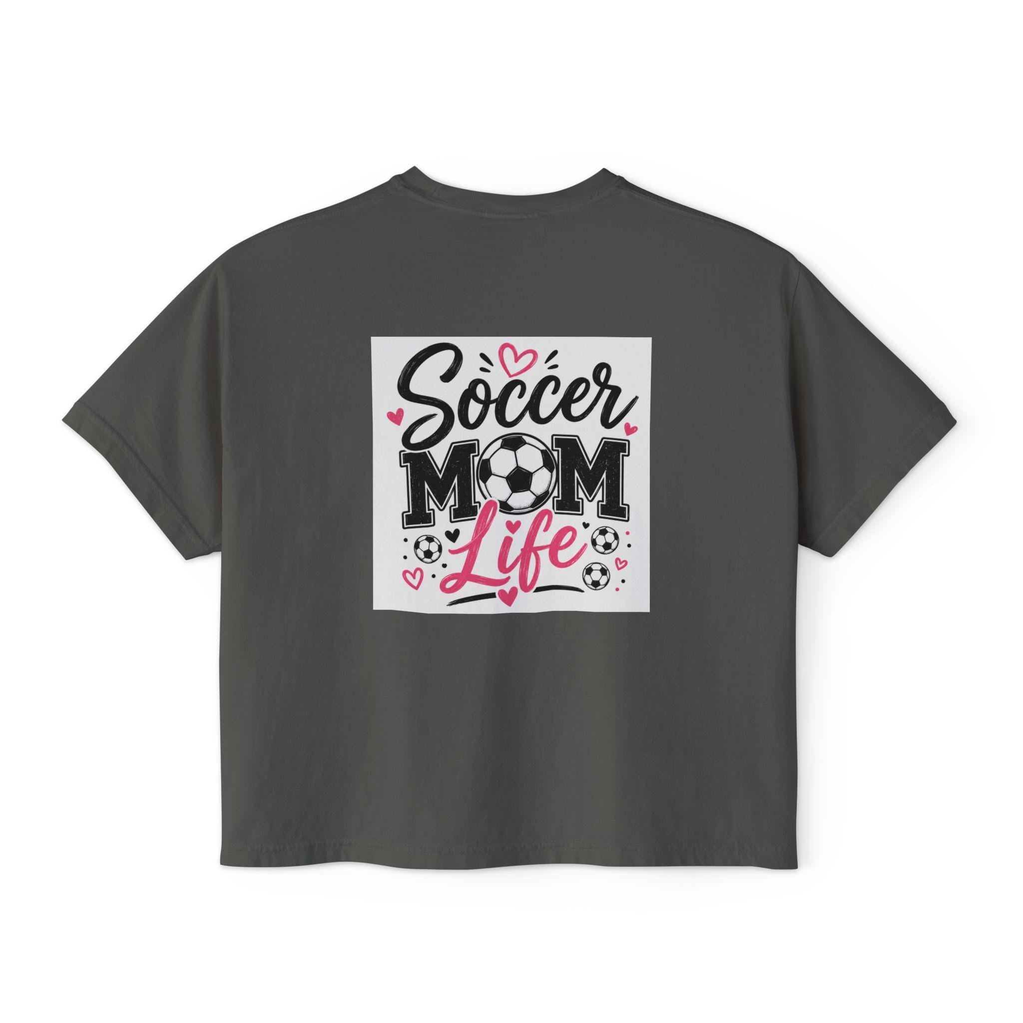 Soccer Mom Life Tee | Women's Boxy Tee, Soccer Mom Shirt, Mom Soccer Top