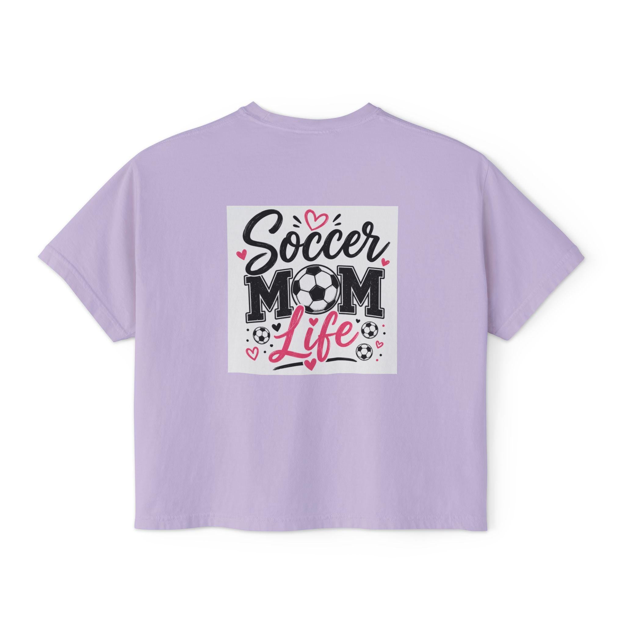 Soccer Mom Life Tee | Women's Boxy Tee, Soccer Mom Shirt, Mom Soccer Top