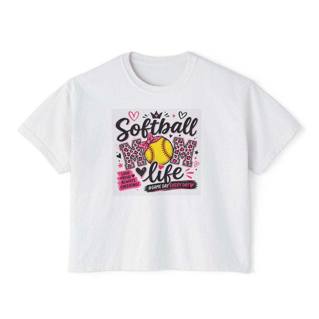 Softball Mom Life T-Shirt | Softball Graphic Tee, Mom Shirt