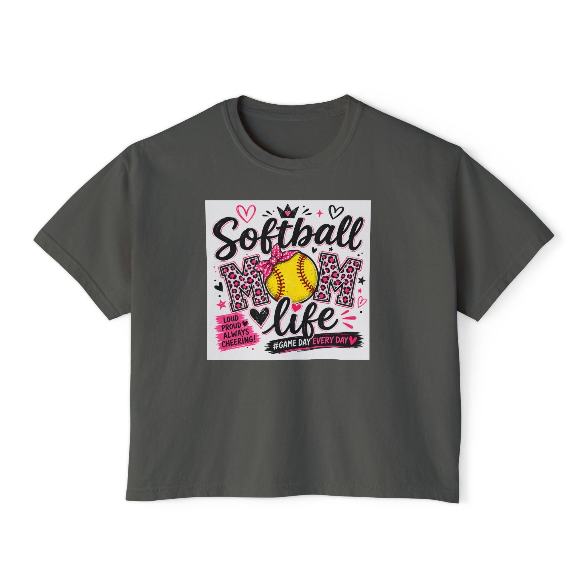 Softball Mom Life T-Shirt | Softball Graphic Tee, Mom Shirt